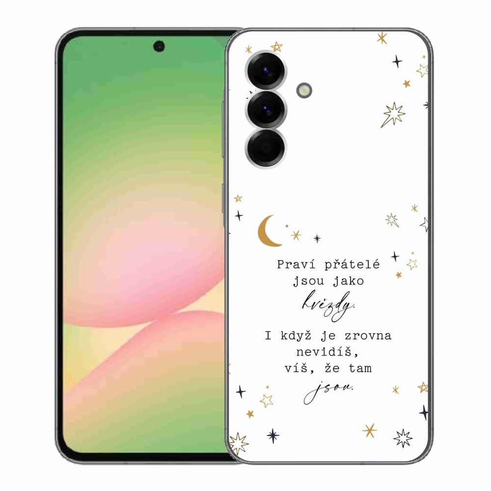 Gél borítás mmCase Samsung Galaxy A56 5G - idézem 6 fehér háttér