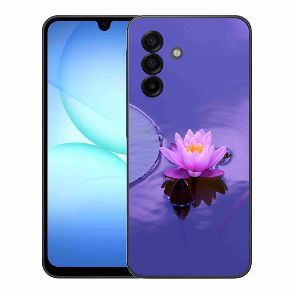 Gél borítás mmCase Samsung Galaxy A17 4G/5G - virág a felületen