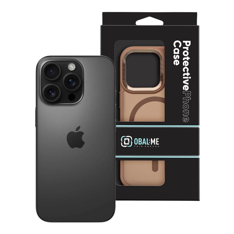 TOK: ME MagNetix Lumen tok az Apple iPhone 16 Pro-hoz, taupe színben