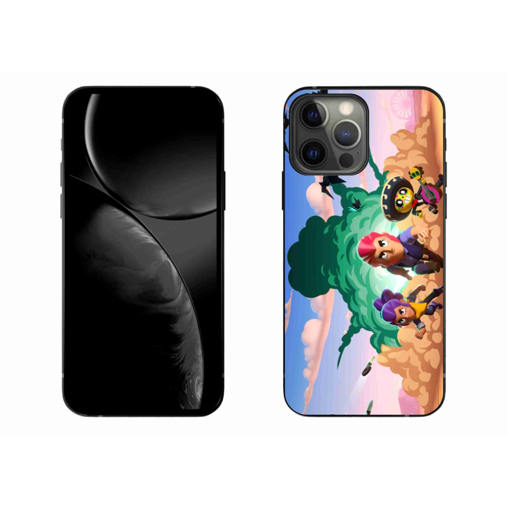 Zselés borítás mmCase iPhone 13 Pro Max 6.7 készülékhez - verekedés csillagok