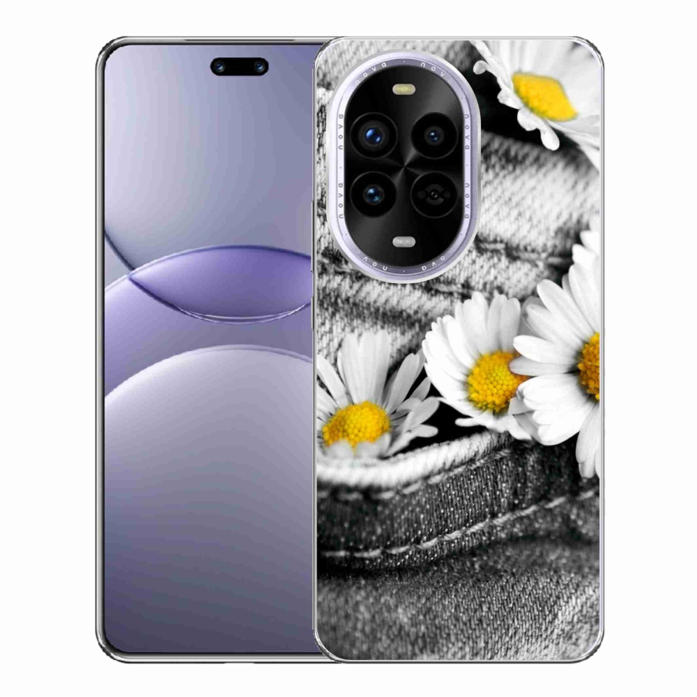 Gél borítás mmCase a Huawei Nova 13 Pro 5G készülékhez - margarétás