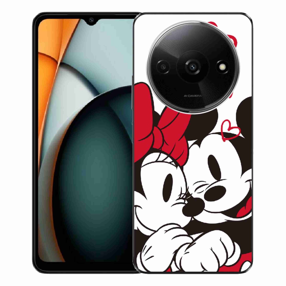 Gél borítás mmCase a Xiaomi Redmi A3-hoz - minnie és mickey