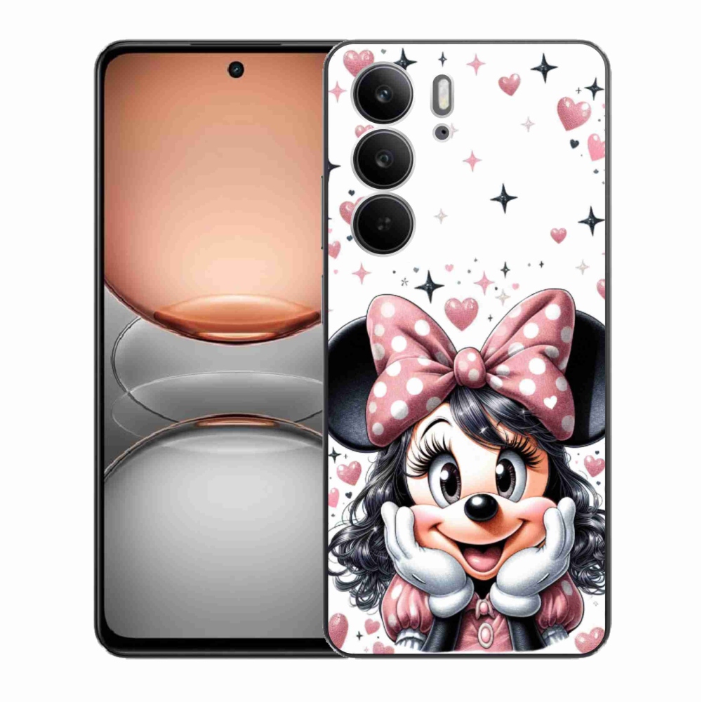 Zselés borítás mmCase a Realme C75 készülékhez - minnie