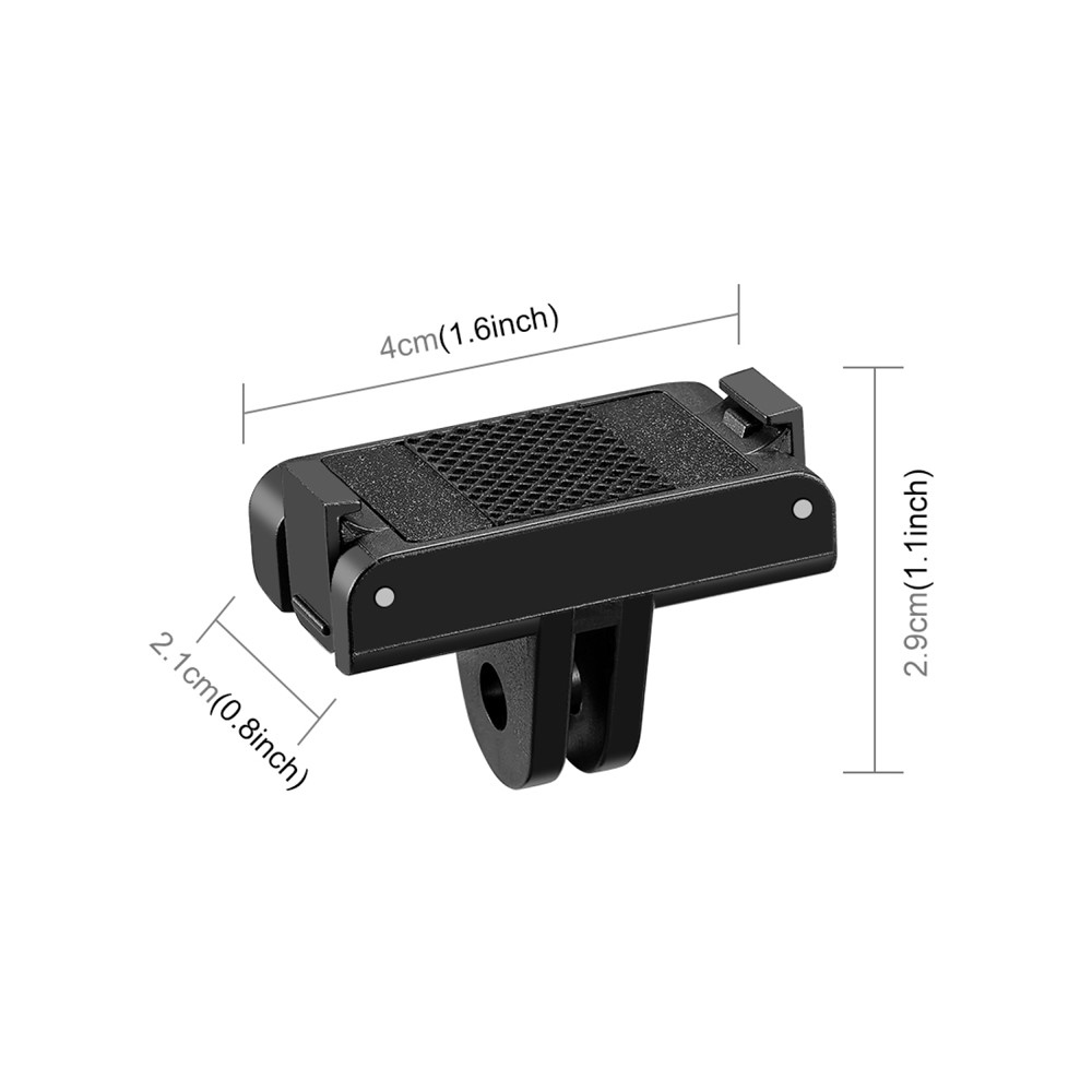 PULUZ mágneses gyorskioldós talp DJI Osmo Action 4 és 3 kamerákhoz