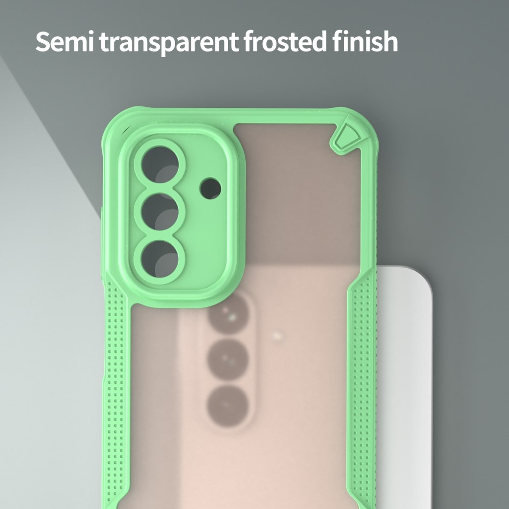 Fagyasztott tartós borítás Samsung Galaxy A26 5G készülékhez - zöld