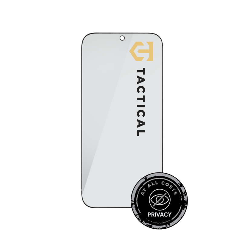 Tactical Glass Shield Privacy Stealth 5D üveg az Honor 600 Pro-hoz, fekete