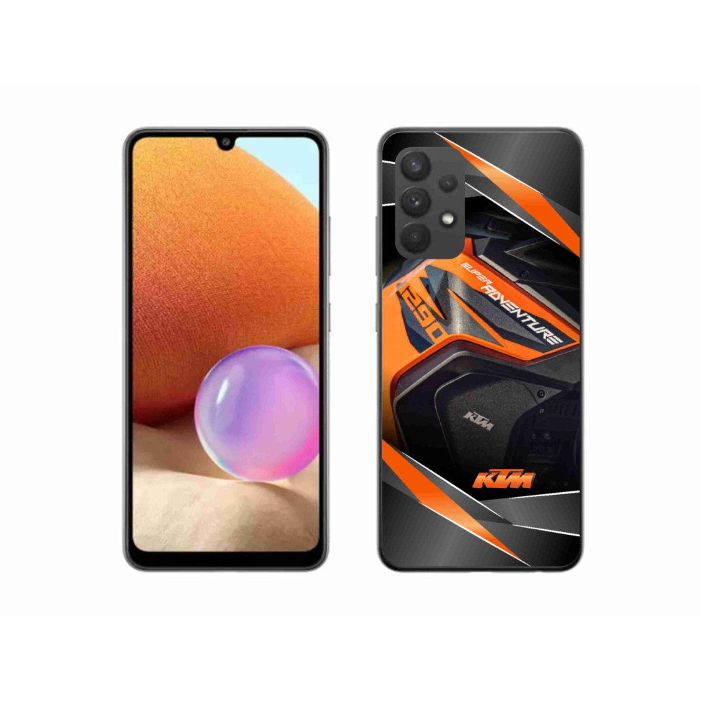 Gél borítás mmCase Samsung Galaxy A32 4G készülékhez - motoros ktm