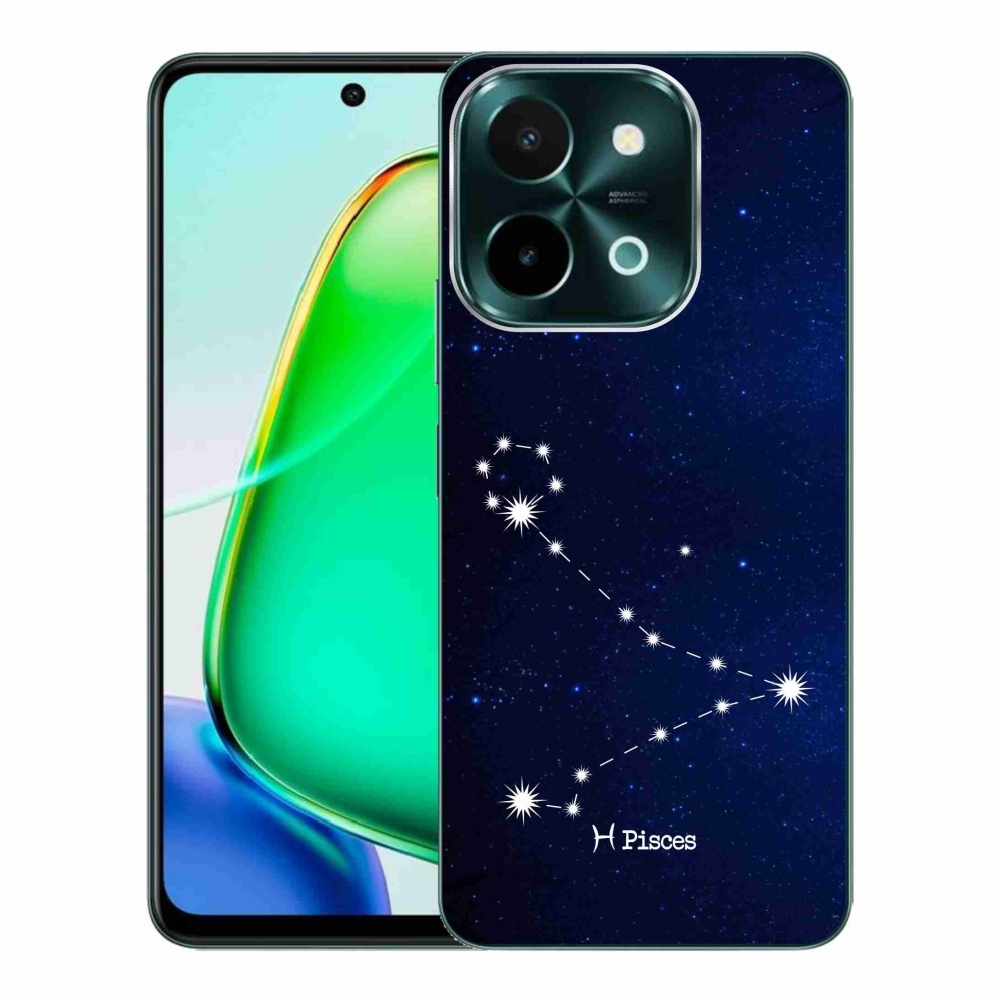 Gél borító mmCase a Vivo Y28-hoz - csillagkép Halak