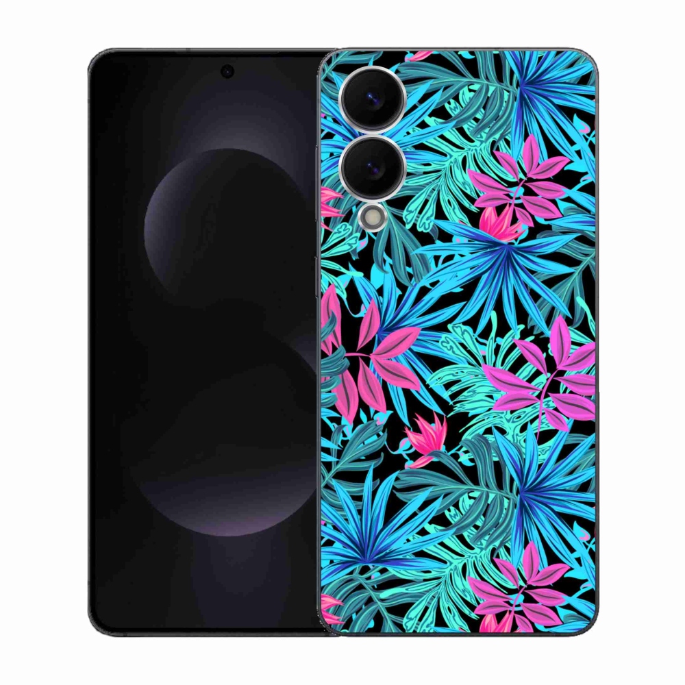 Gél borítás mmCase Samsung Galaxy S25 Edge készülékhez - virágok 3