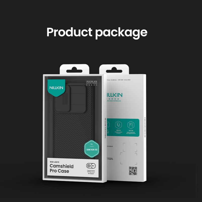 Nillkin CamShield PRO hátlap a Samsung Galaxy A36 5G kékhez