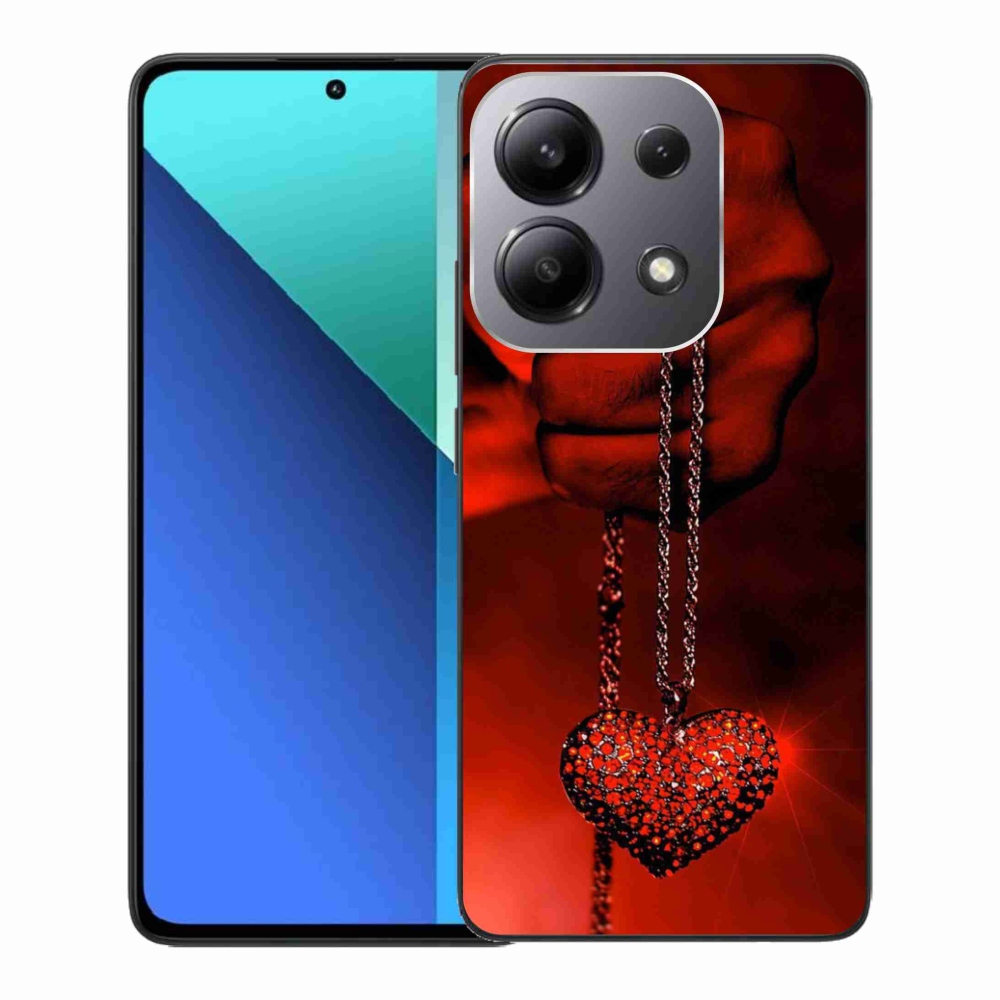 Gél borítás mmCase a Xiaomi Redmi Note 13-hoz - nyaklánc