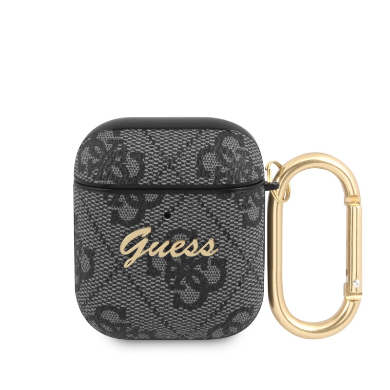 Guess 4G Script PC/PU tok az Airpods 1/2 szürke számára