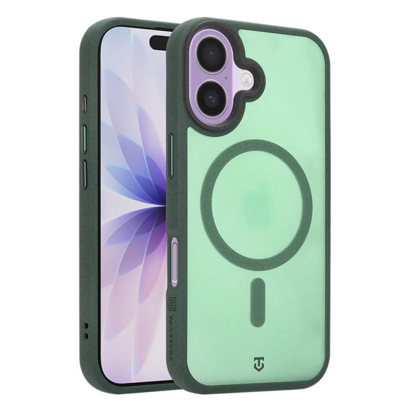 Tactical MagForce Hypersand tok az Apple iPhone 17-hez, Forest Green színben