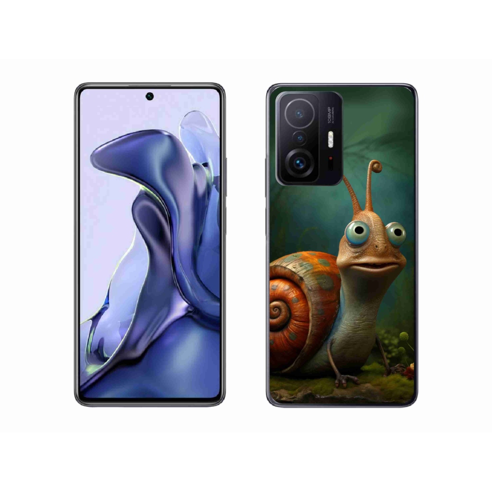 Gél borítás mmCase a Xiaomi 11T Pro számára - csiga