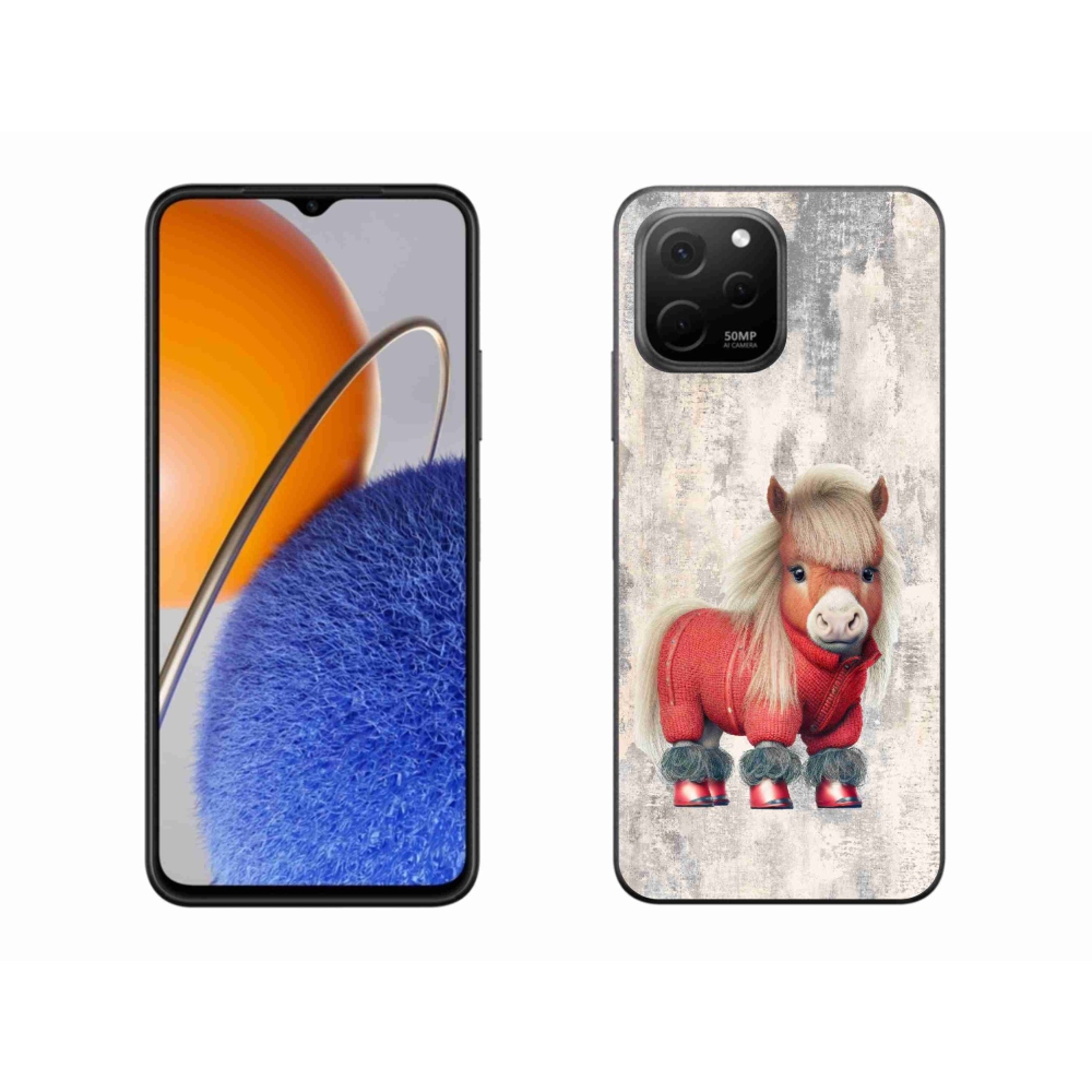 Gél borítás mmCase a Huawei Nova Y61-hez - póni pulóverben