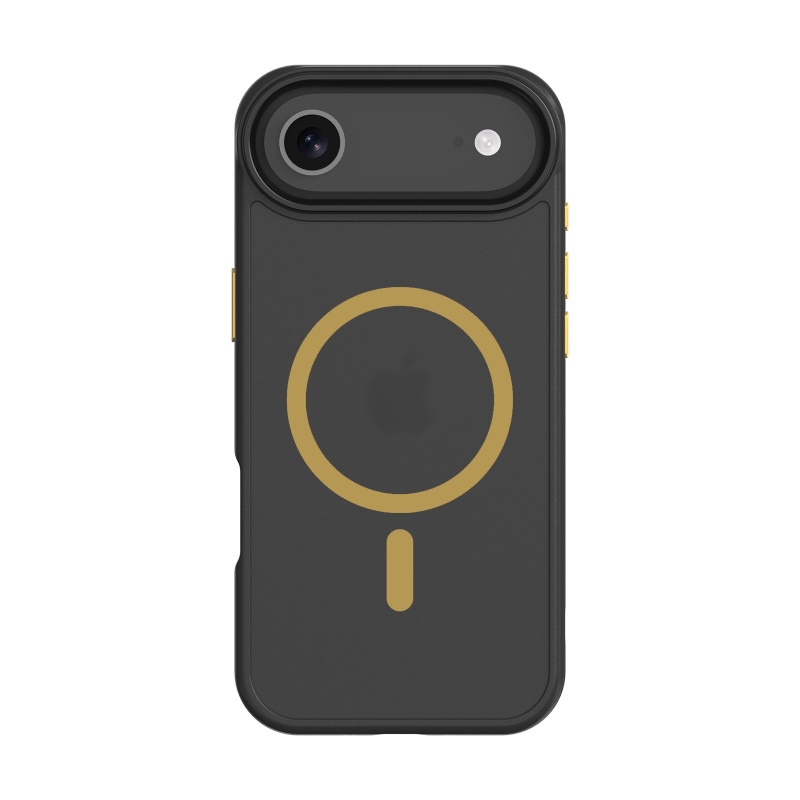 Taktikai MagForce Hyperstealth 2.0 borító iPhone Air fekete/sárga színű készülékhez