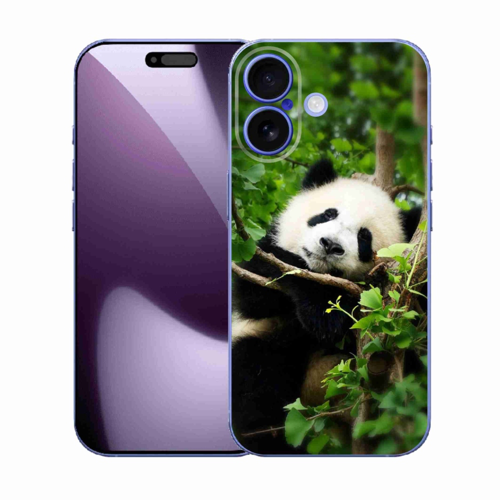 Zselés borítás mmCase iPhone 17 készülékhez - panda