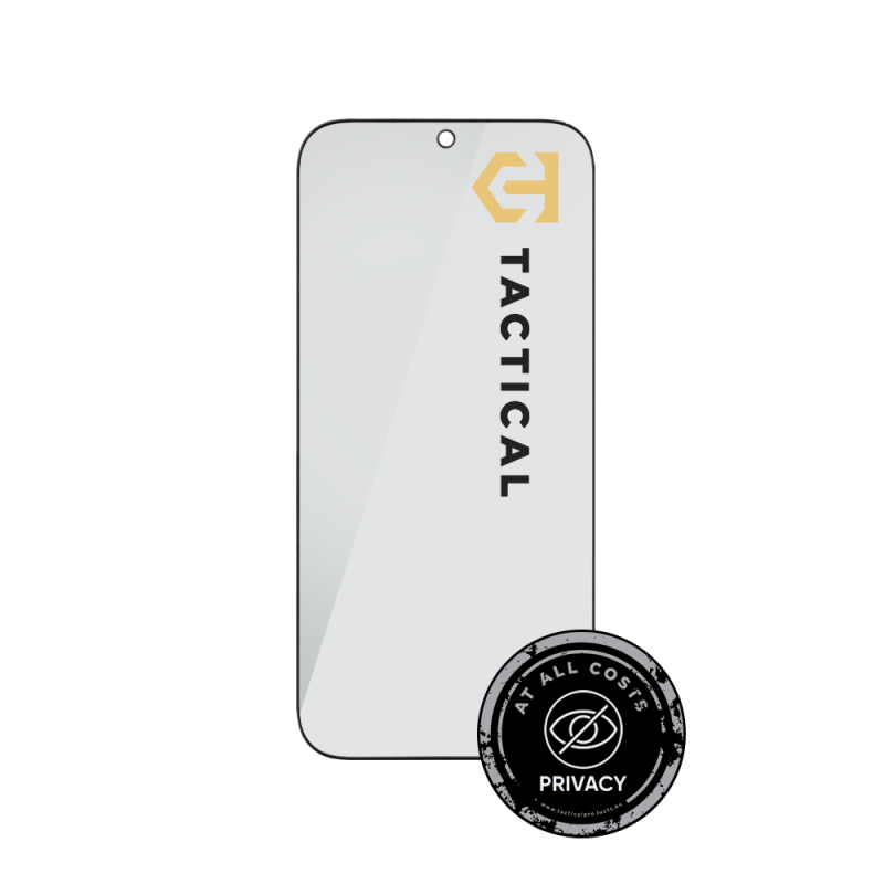 Tactical Glass Shield Privacy Stealth 5D üveg az Honor 600-hoz, fekete