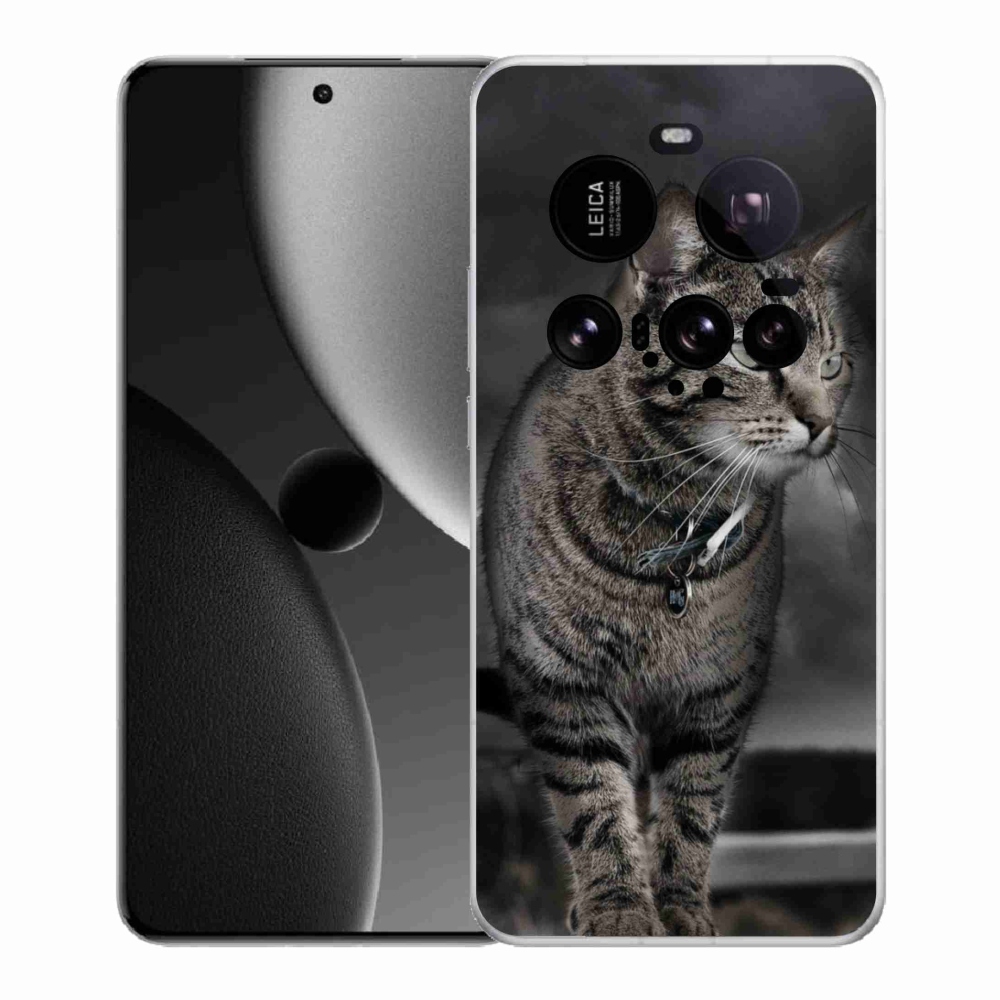 Gél borítás mmCase a Xiaomi 15 Ultra - macska számára