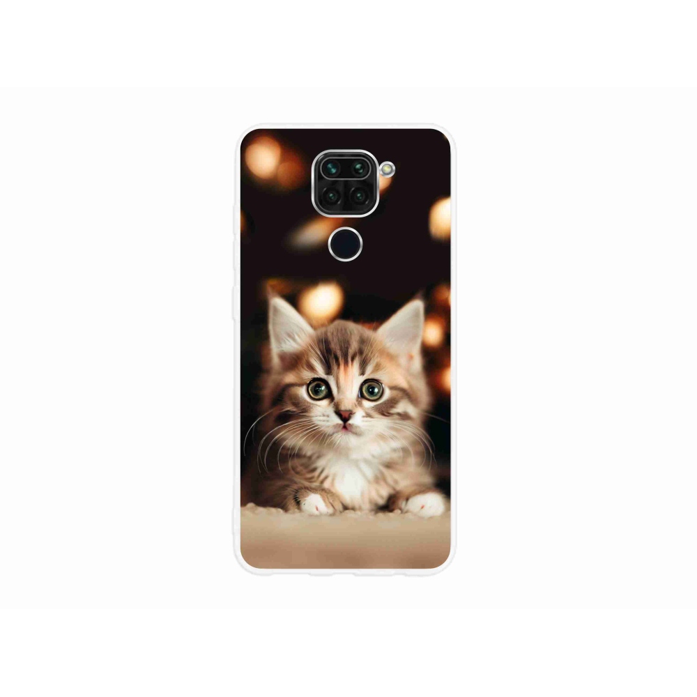 Gél borítás mmCase a Xiaomi Redmi Note 9-hez - aranyos cica 2