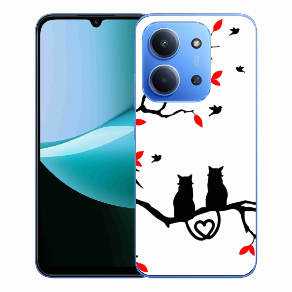 Gél borítás mmCase a Xiaomi Redmi 15C 4G/5G (173mm) - macska szeretet