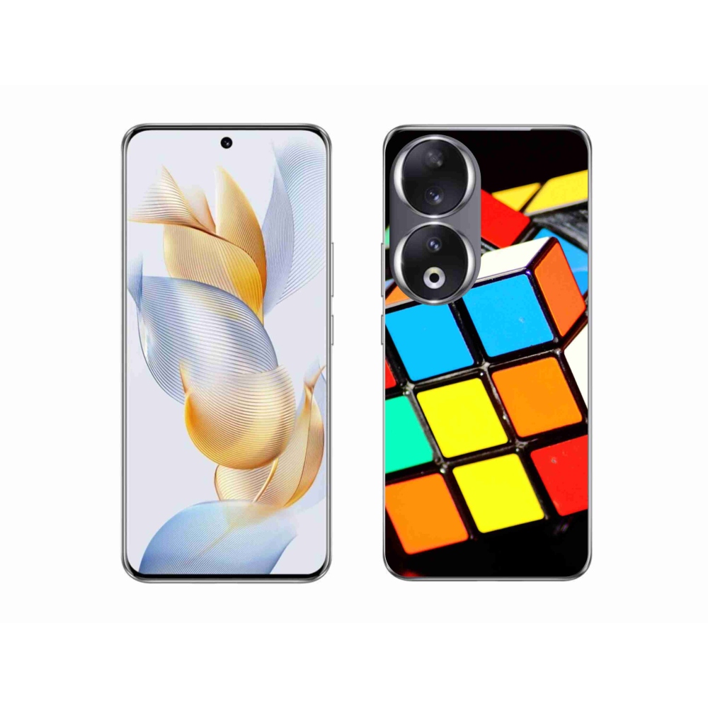 Gél tok mmCase a Honor 90 készülékhez - Rubik-kocka
