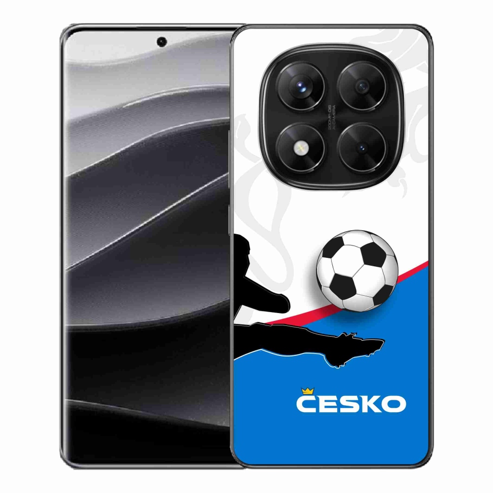 Gél borítás mmCase a Xiaomi Redmi Note 14 Pro 5G/Poco X7 5G - futball Csehország 3