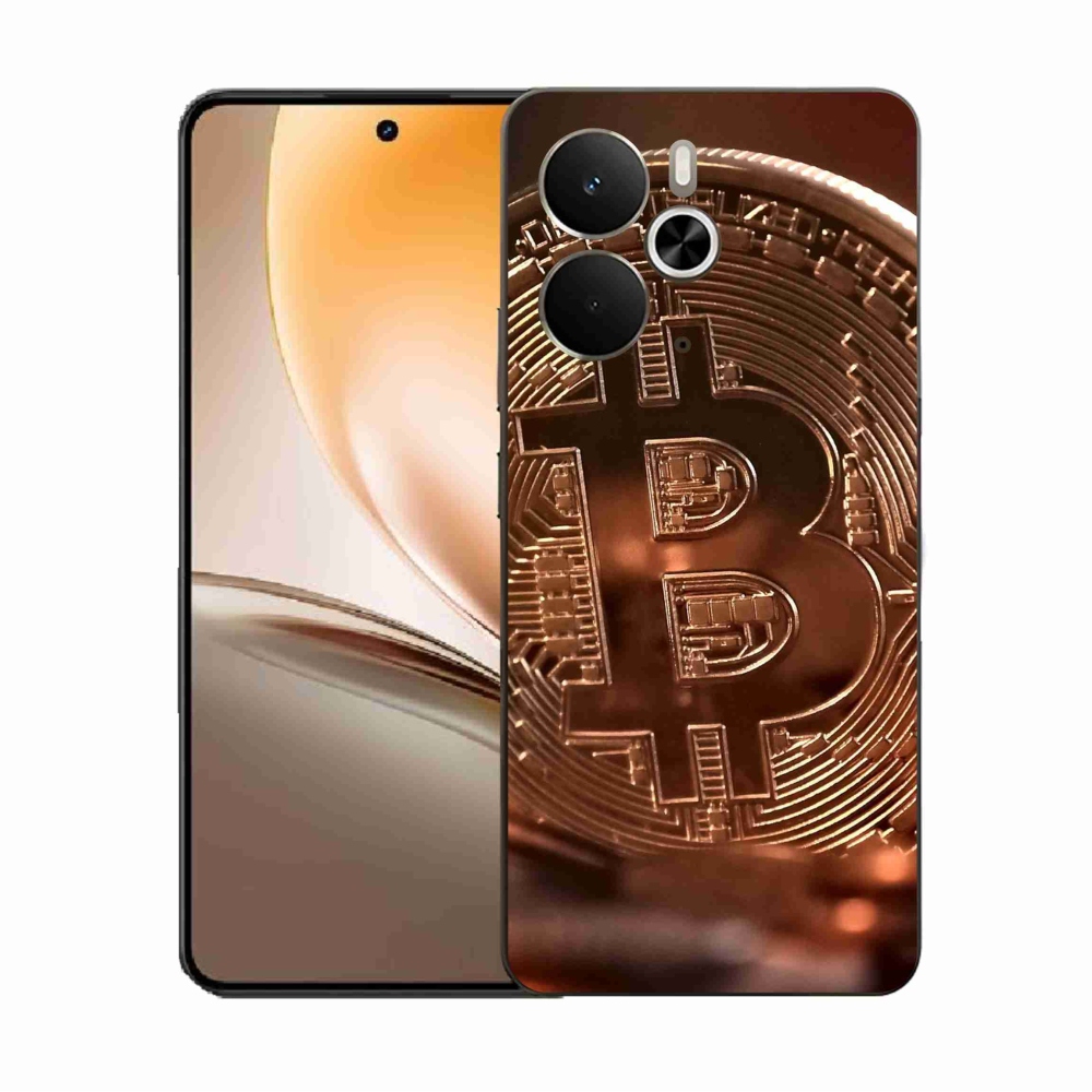 Gél borítás mmCase a Realme 14 5G/14T 5G számára - bitcoin