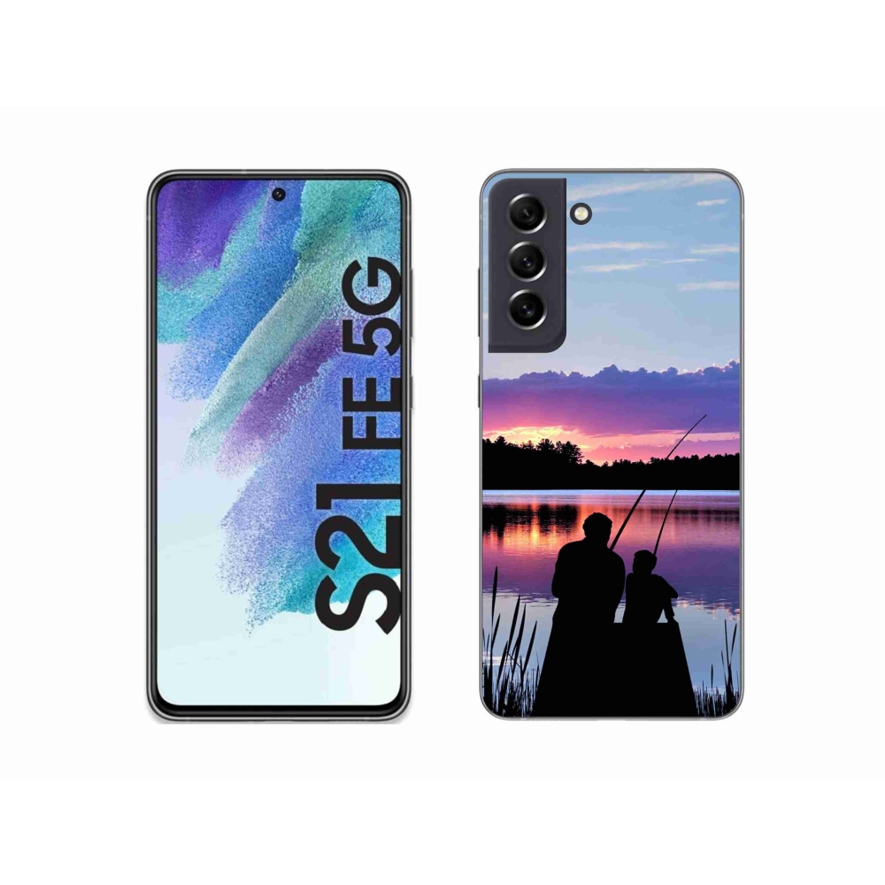 Gél védőburkolat mmCase Samsung Galaxy S21 FE 5G - halászat 2