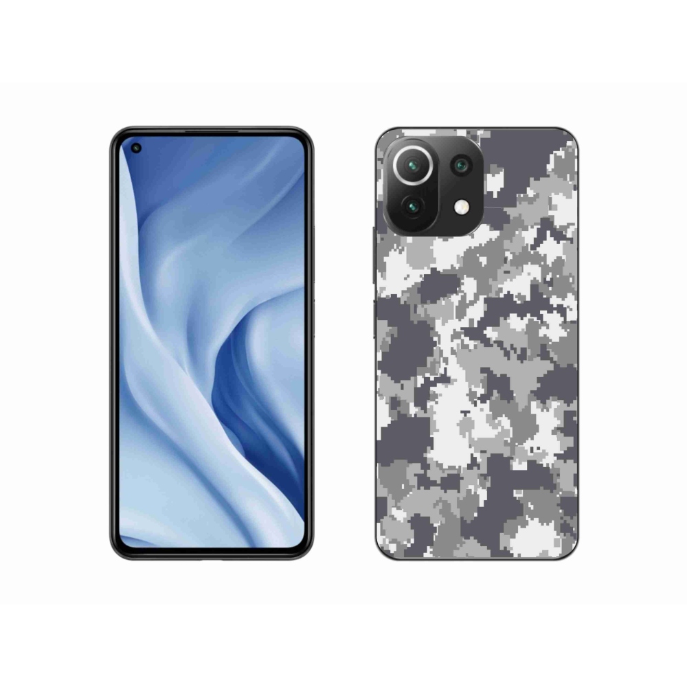 Gél borítás mmCase a Xiaomi Mi 11 Lite 4G/5G-hez - terepszínű minta 2