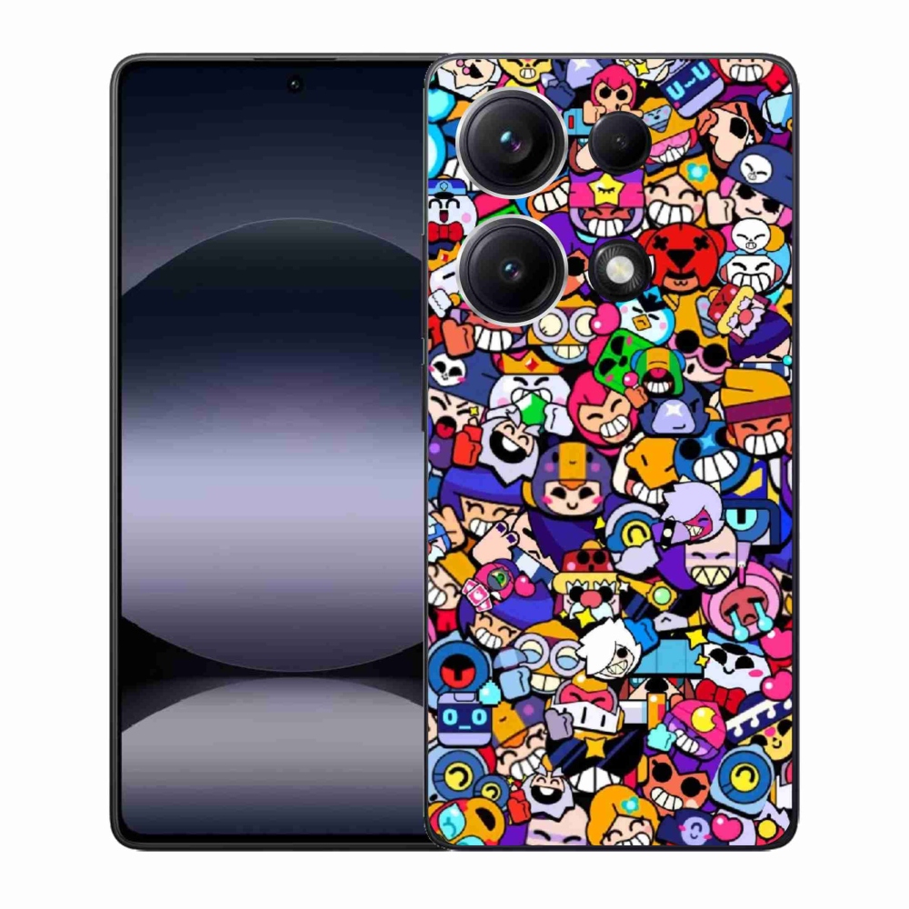 Gél borítás mmCase a Xiaomi Redmi Note 14S-hez - brawl stars 2