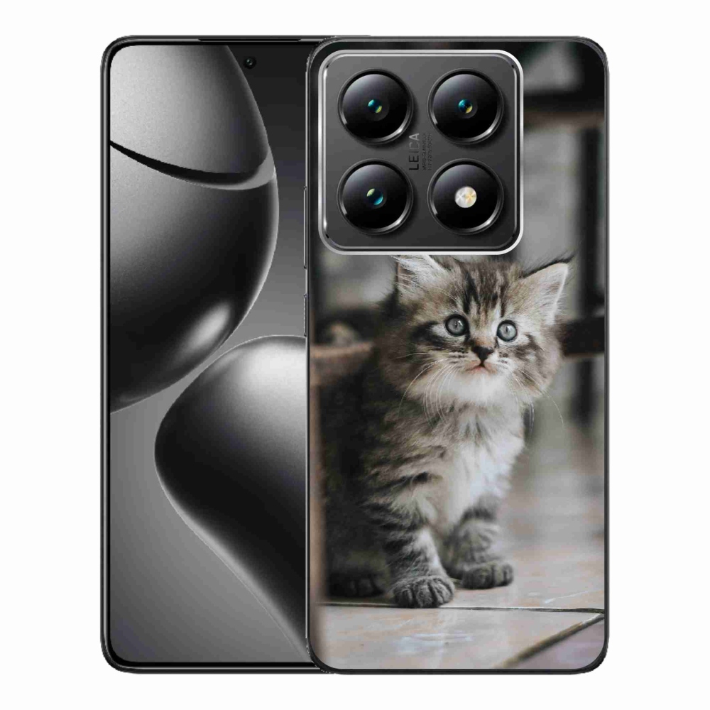 Gél borítás mmCase a Xiaomi 14T Pro számára - cica