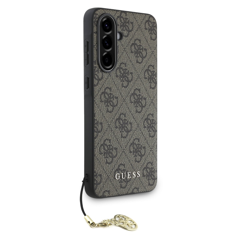 Guess 4G Charm hátlap Samsung Galaxy A56 barna színű hátlaphoz