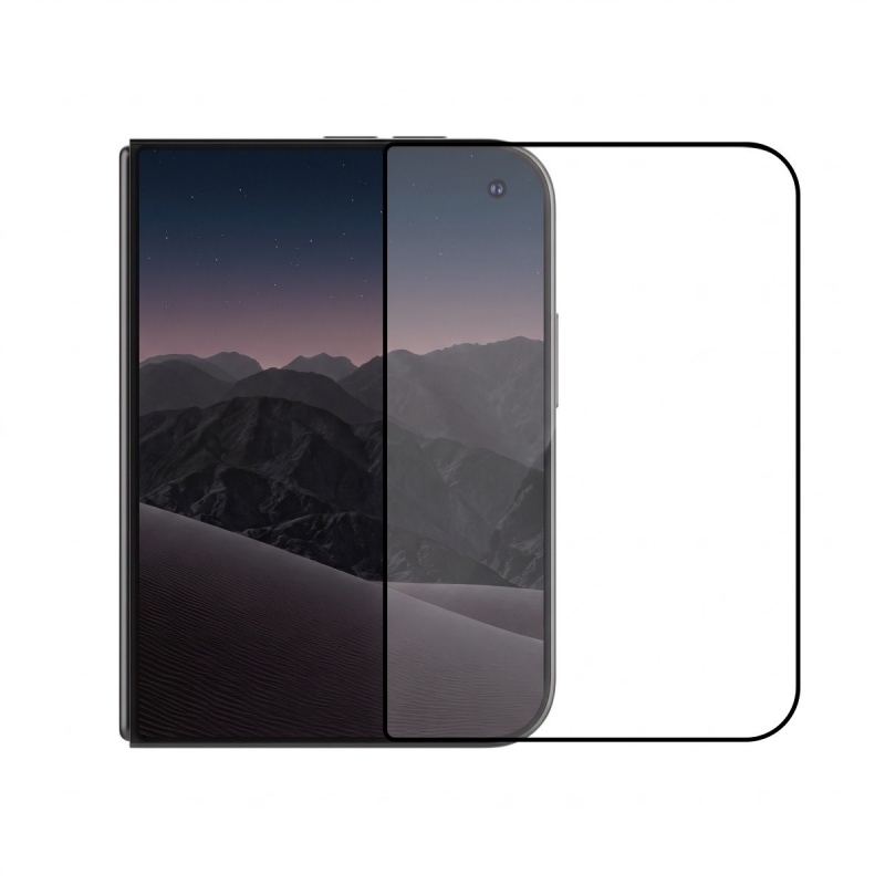 Nillkin 2.5D CP+ PRO Black edzett üveg az Apple iPhone Duo-hoz (felhelyező eszközzel) (külső)