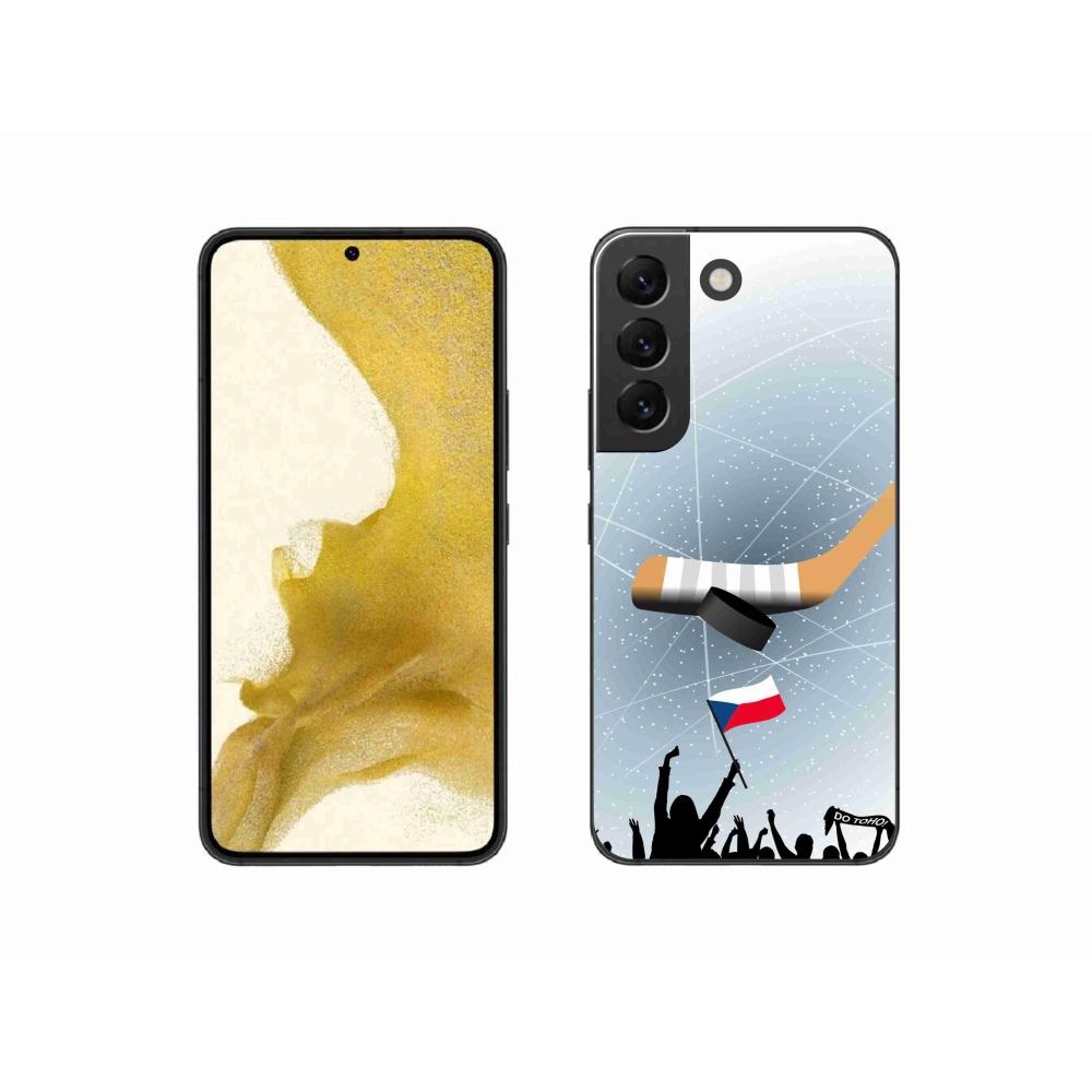 Gél borítás mmCase Samsung Galaxy S22 5G - hoki szurkolóknak