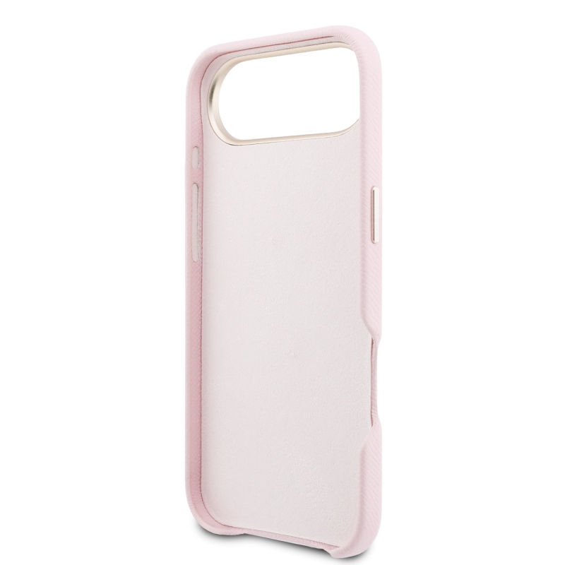 Guess PU gyanta logós hátlap iPhone Air rózsaszínhez