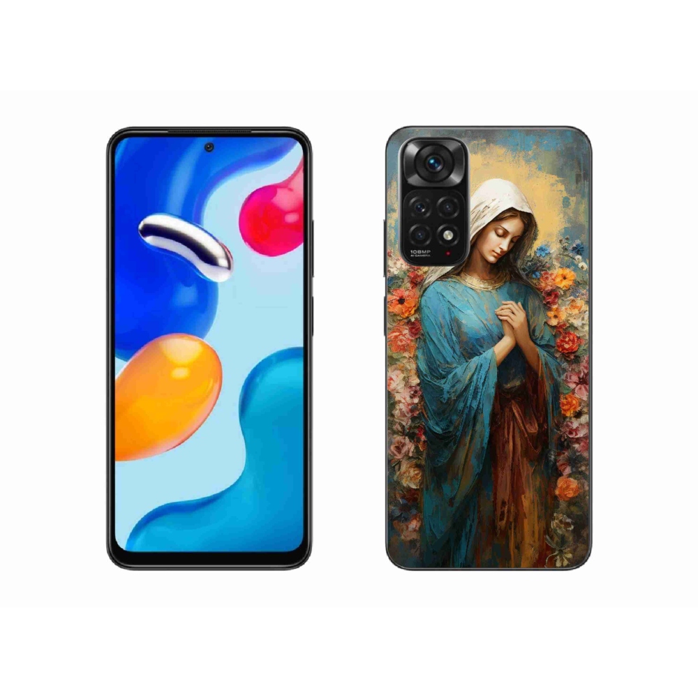 Gél borítás mmCase a Xiaomi Redmi Note 11 4G-hez - szent nő