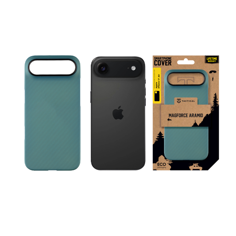 Taktikai MagForce Aramid borító Apple iPhone Air Blue Jay készülékhez