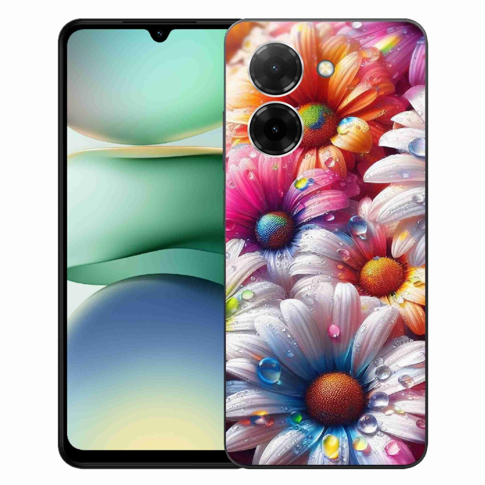 Gél borító mmCase a Xiaomi Redmi A5 (173.45x79.35x8.45mm) - színes százszorszépek számára