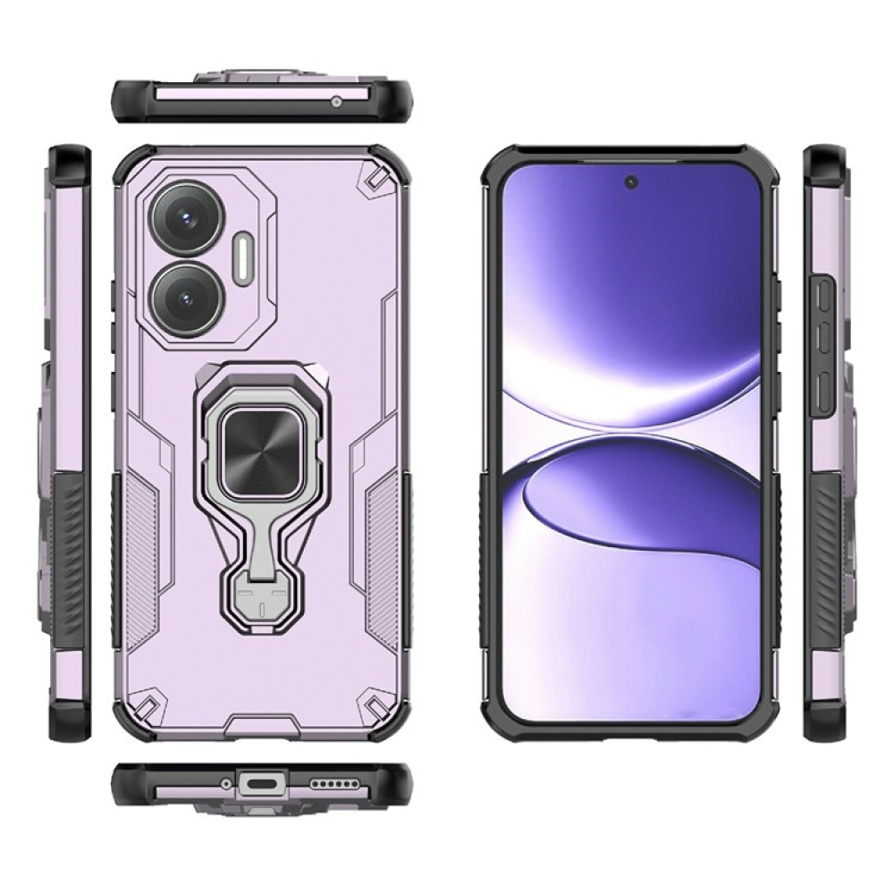 Lyukálló borítás a Xiaomi Poco F7 5G készülékhez - rózsaszín