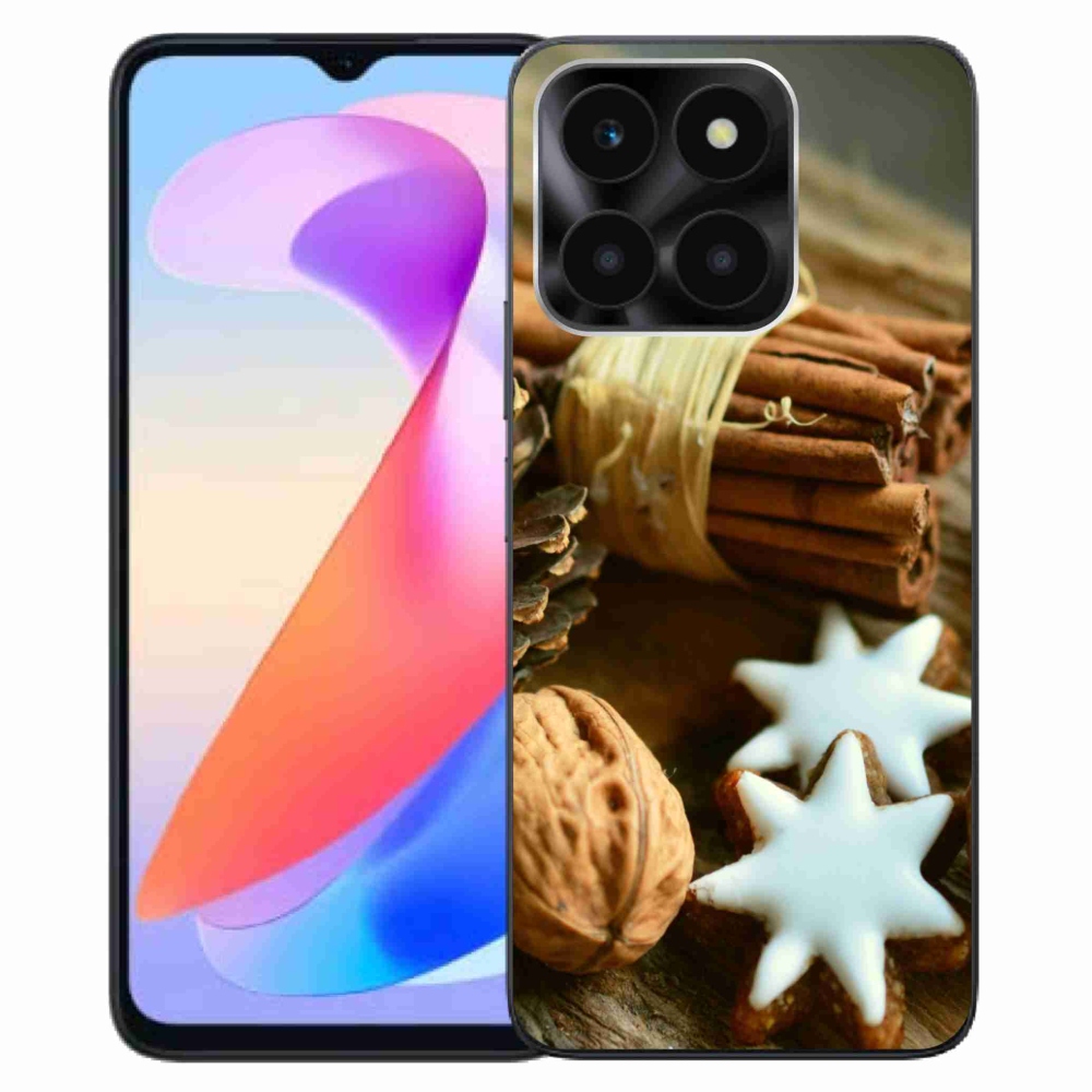 Gél borítás mmCase a Honor X6a készülékhez - fahéj és mézeskalács