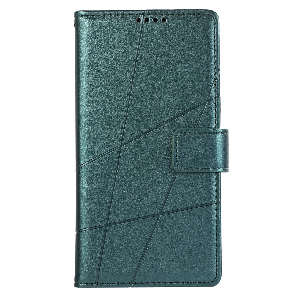 Line könyvtáska a Realme 12 5G/12x 5G készülékhez - zöld