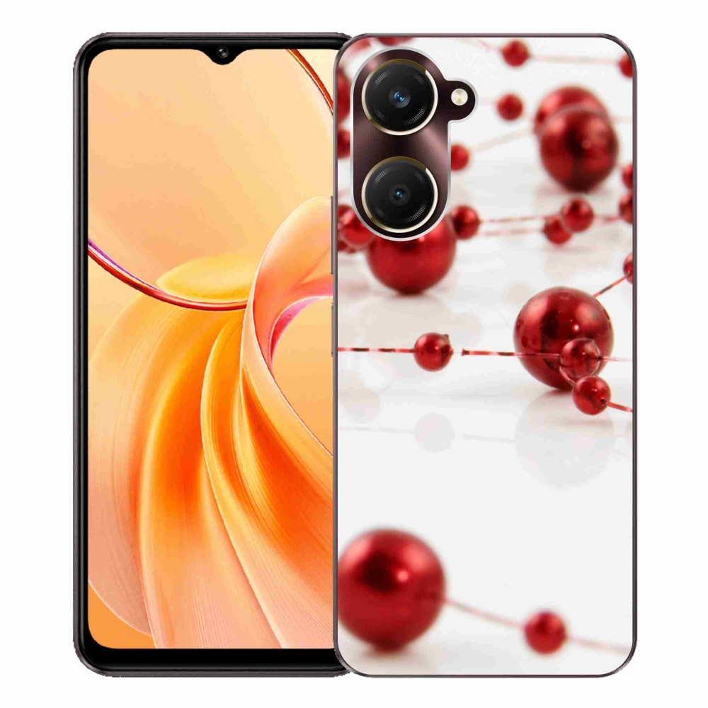 Gél borítás mmCase a Vivo Y28s 5G-hez - karácsonyi lánc