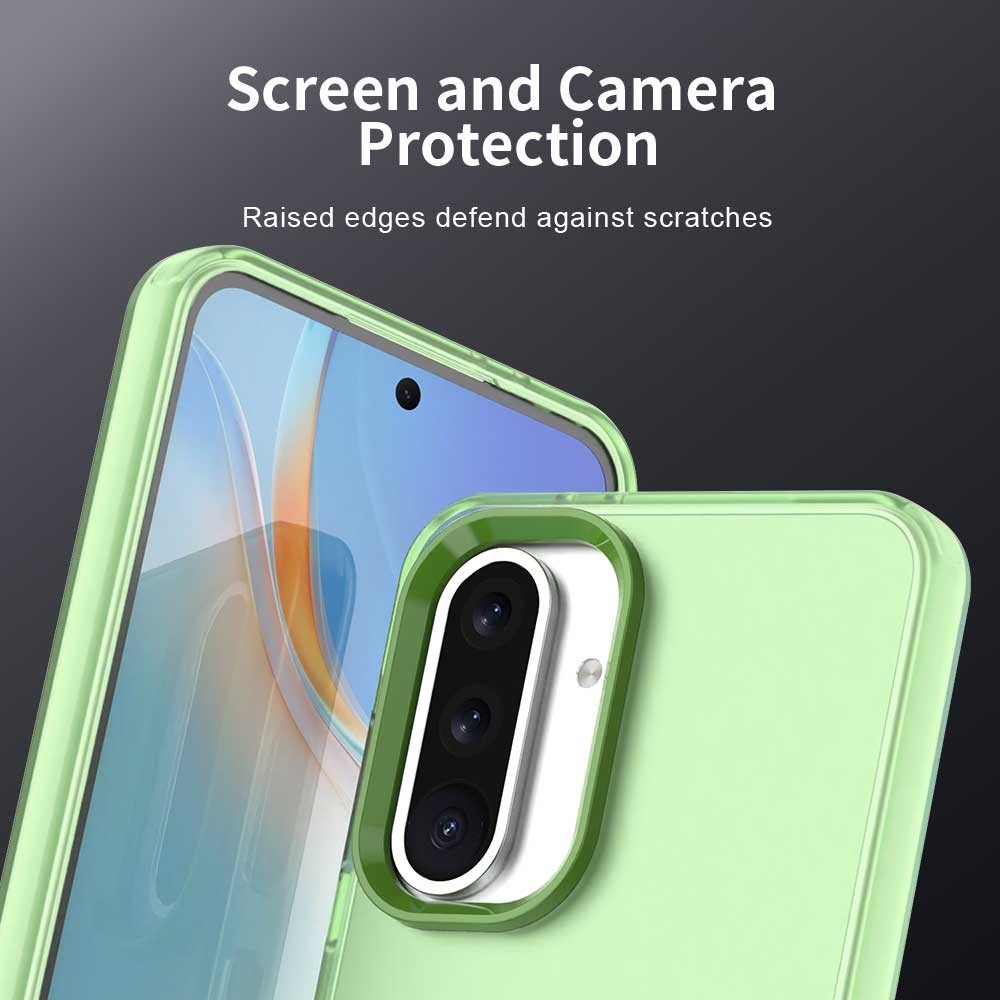 Candy matt zselés tok Samsung Galaxy A36 5G/A56 5G - zöld színben