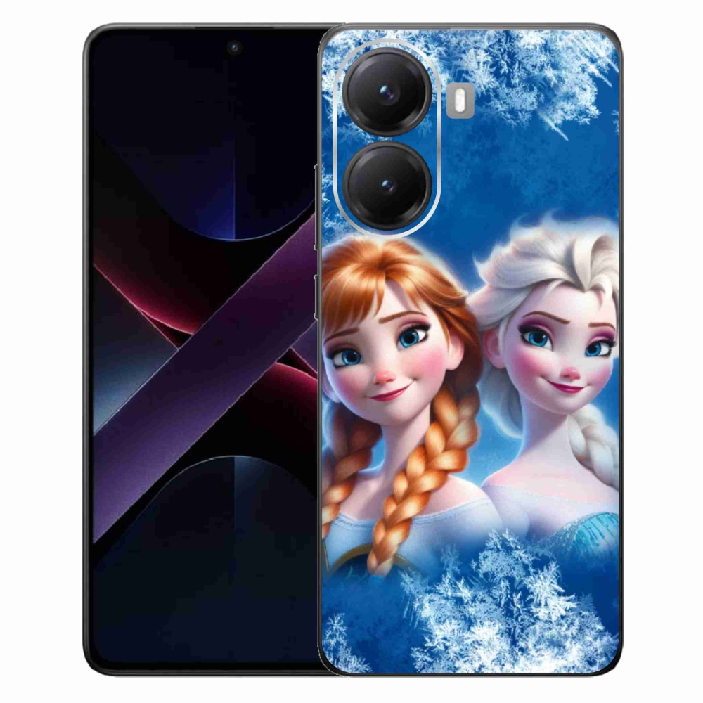 Gél borítás mmCase a Xiaomi Poco X7 Pro 5G számára - Ice Kingdom 2