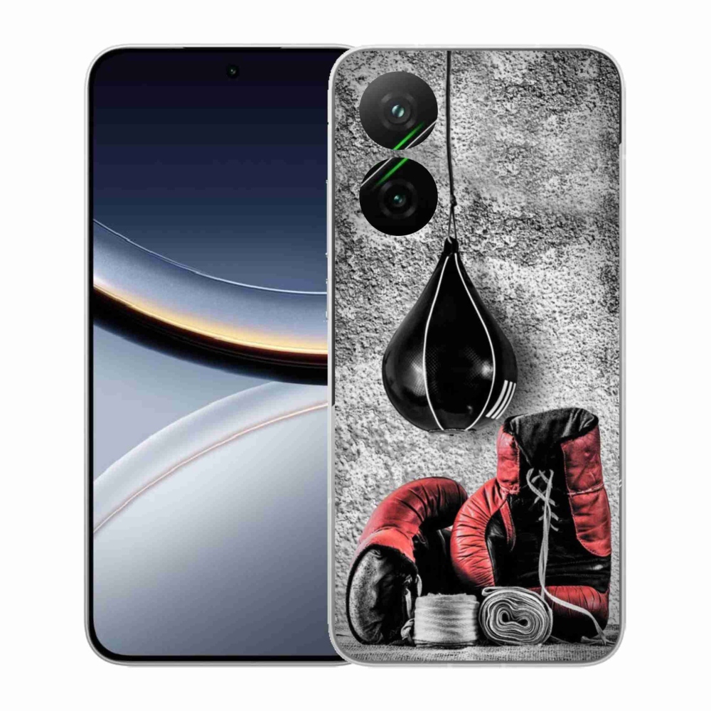 Gélburkolat mmCase a Xiaomi Poco F7 5G számára - bokszzsák és kesztyűk