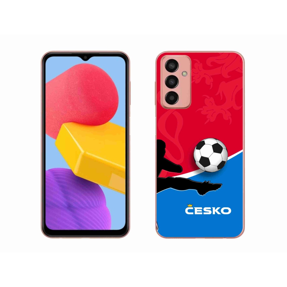 Gél borítás mmCase Samsung Galaxy M13 - futball Csehország 2