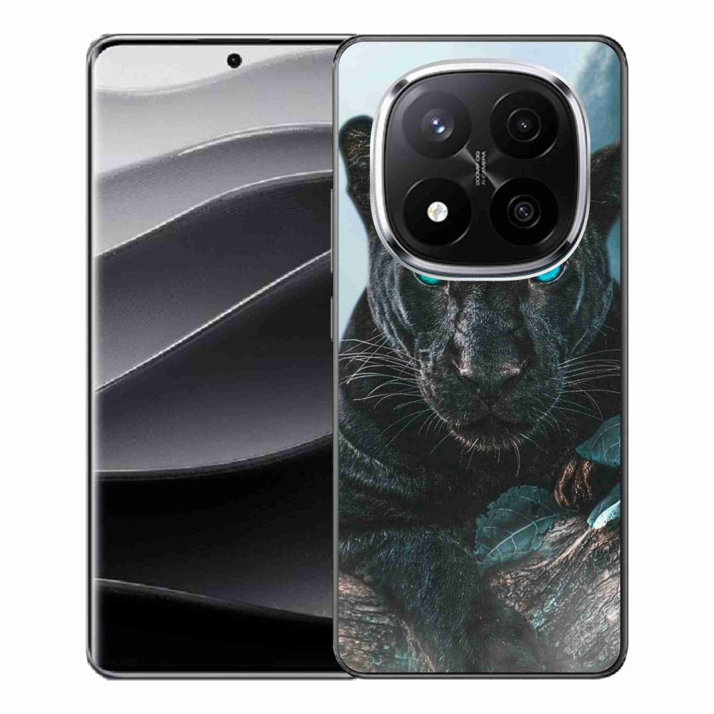 Gél borítás mmCase a Xiaomi Redmi Note 14 Pro+ 5G - fekete párduchoz