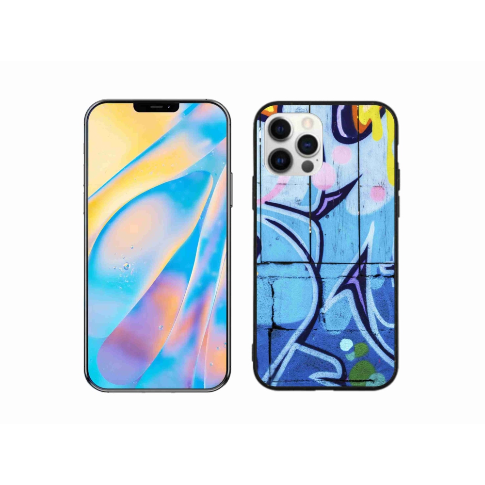 Gél borítás mmCase iPhone 12 Pro készülékhez - graffiti