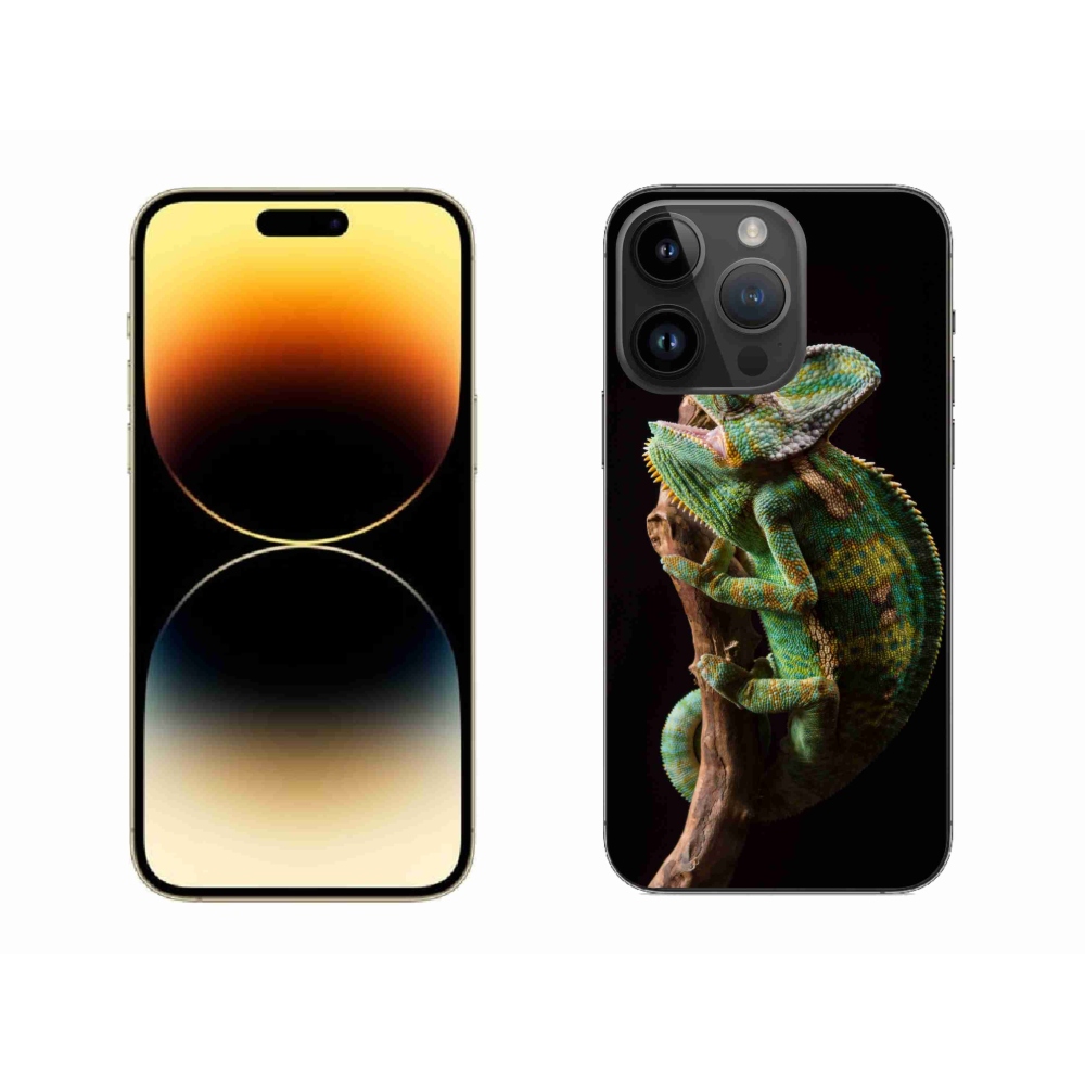 Zselés borítás mmCase iPhone 14 Pro Max készülékhez - kaméleon